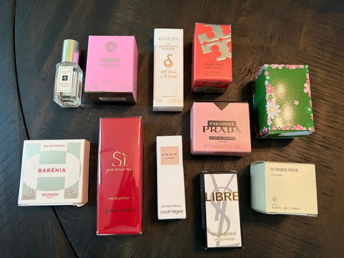 Fragrance mini sample lot